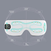 Eye Massager Rechargeable Steam Hot Compress Eye Mask for Travel and Sleeping